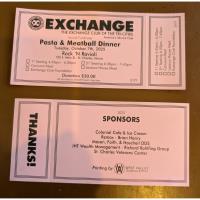 Exchange Club of the Tri Cities Past and Meatball dinner