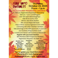Multi-Chamber Event: Fall Into Business Progressive Luncheon