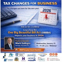 Multi-Chamber Webinar: Tax Changes for Business Webinar
