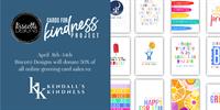 Biscotti Designs Card for Kindness to support Kendall's Kindness