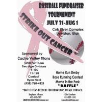 Strike Out Cancer Fundraiser / Tournament