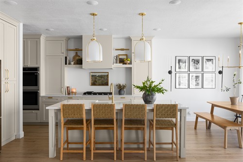 Open Floor Plans and Unique Kitchen Designs