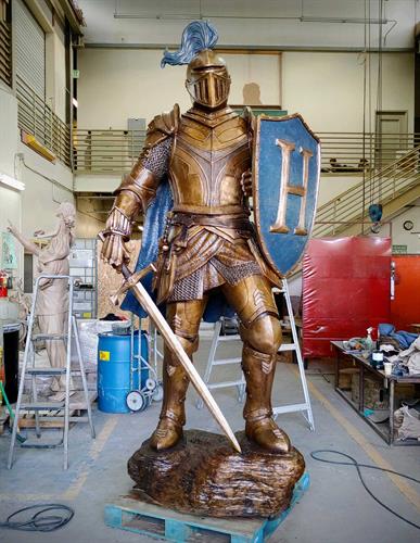 Knight Sculpture, Alpine, Utah - Scott Streadbeck Artist