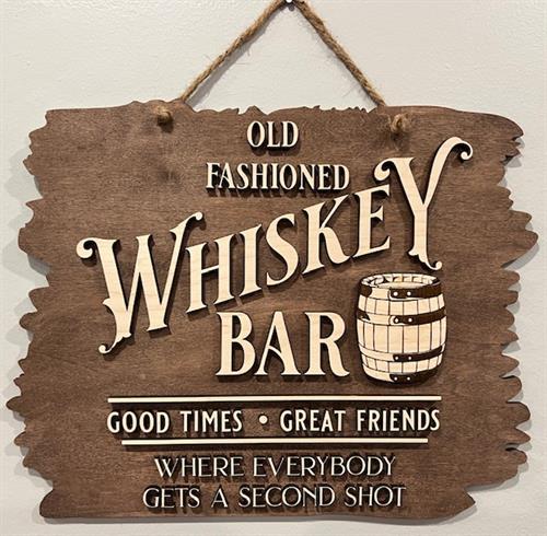 Whiskey Bar Sign 