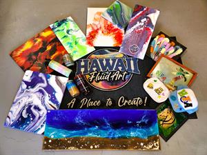 Hawaii Fluid Art Class Studio, Retail, and Gallery