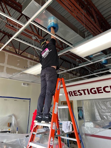 Commercial-grade negative air equipment for standards-driven IAQ services.
