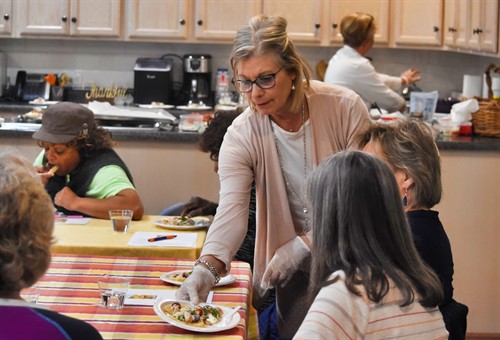 There’s a seat for everyone at our table. Through cooking demos and our Healthy Living Program, CSC’s nutrition offerings support well-being through treatment, survivorship, and beyond—caregivers included. All programs are offered at no cost to participants, made possible through the generosity of our community.