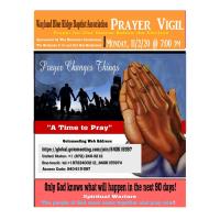 Wayland Blue Ridge Baptist Association's Prayer Vigil