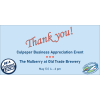 Culpeper Business Appreciation Reception