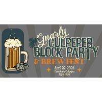 10th Anniversary Gnarly Culpeper Block Party & Brew Fest