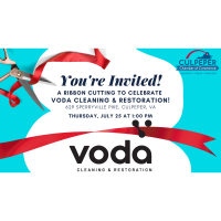 Ribbon Cutting - Voda Cleaning & Restoration