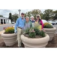 Ribbon Cutting to Celebrate the Pilot Project Between Town of Culpeper & Culpeper Garden Club