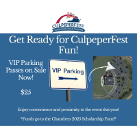 VIP Parking at CulpeperFest 2026