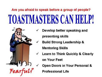 Toastmasters Can Help!