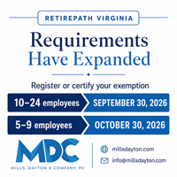 Virginia small business owners: Does RetirePath now apply to you?