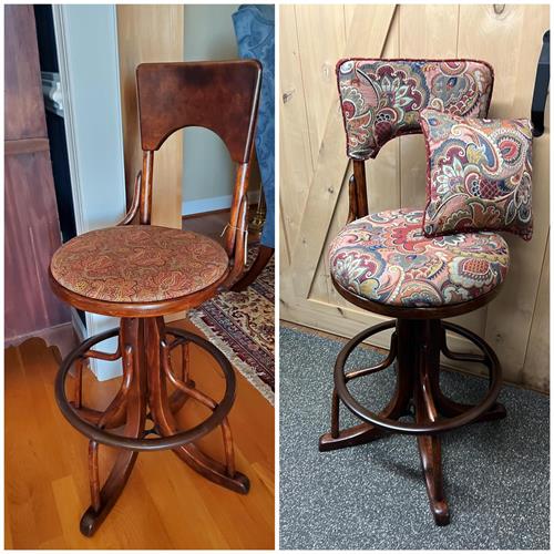 Reupholstered Chair 