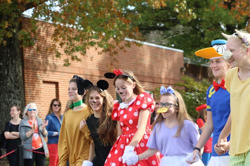 Annual Halloween costume parade!