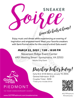 2nd Annual Sneaker Soiree by Girls on the Run Piedmont