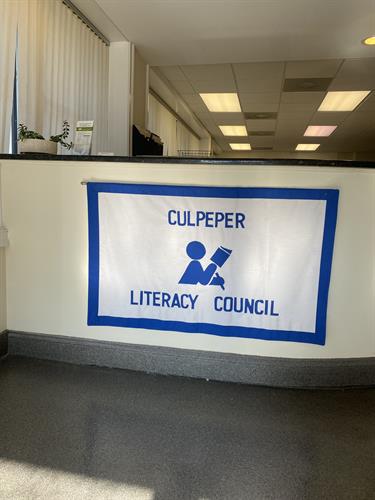 Welcome to Culpeper Literacy Council: Front Desk