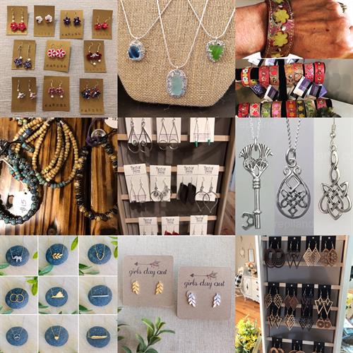 Jewelry from our various Artisans. 