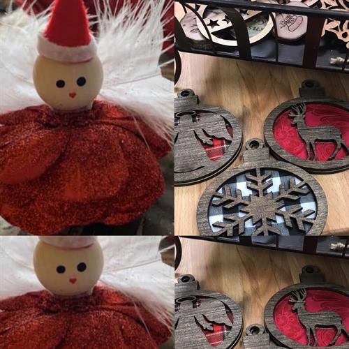 Custom made Christmas ornaments 