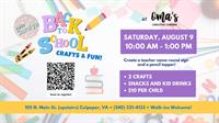 Back to School Kids' Crafts!