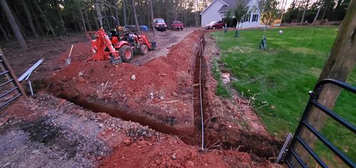 Trenching for Electricity