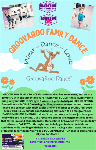 GroovaRoo Family Dance