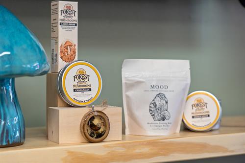 Mushroom Powders, Salves and Tinctures Mushroom Powders, Salves and Tinctures