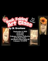Book Folding Art Class