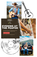 Evening at the PeaPod Musical Performance by Christman Wood