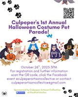 Culpeper's 1st Annual Halloween Costume Pet Parade