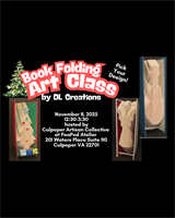 Book Folding Art Class by DL Creations