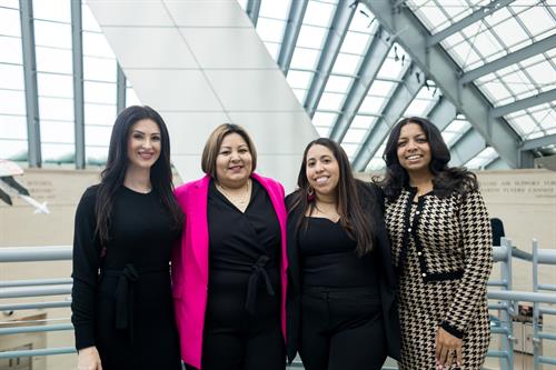 Rachel, Quenia,  Monica, and Christina.