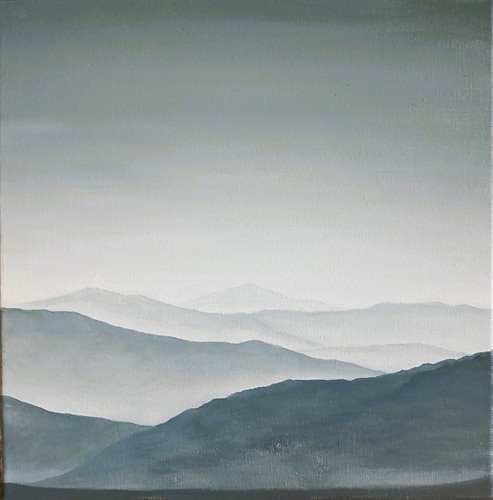 Quiet Ranges (oil on canvas)
