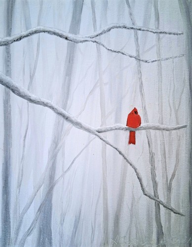Trusting in Better Times to Come (oil on canvas)