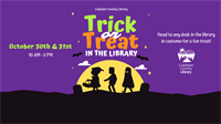 Trick-or-Treat in the Library