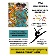 2024 NAACP-Culpeper Black History Month Essay Contest