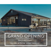 Revalation Vineyards Announces Grand Opening of New Tasting Room