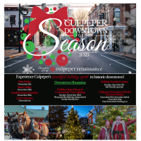 Enjoy Festive Merry Making & Holiday Shopping during Culpeper Downtown for the Season