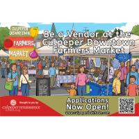 Applications Now Open for the 2026 Culpeper Downtown Farmers Market