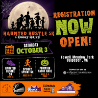 Registration Now Open for the Haunted Hustle 5K & Spooky Sprint in Downtown Culpeper