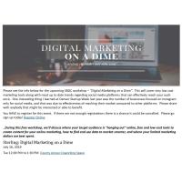 Digital Marketing on a Dime