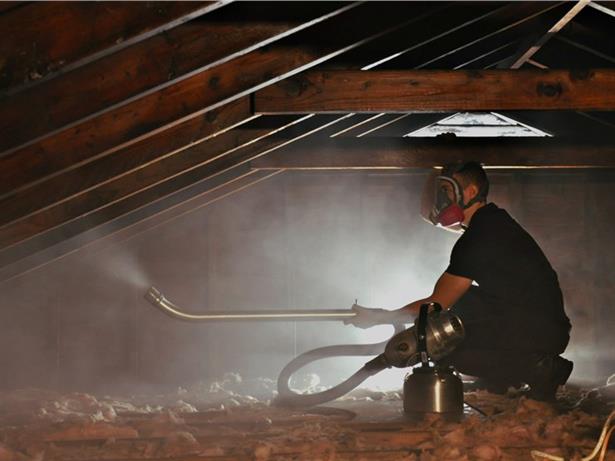 Treating an attic Treating an attic