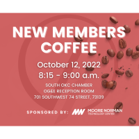Welcome New Member Coffee