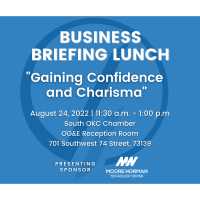 "Gaining Confidence and Charisma" Business Briefing Lunch