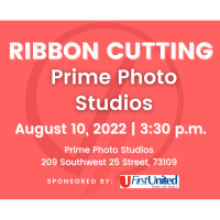 Grand Opening & Ribbon Cutting for Prime Photo Studios