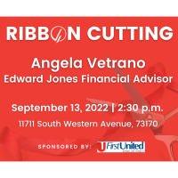 Ribbon Cutting for Angela Vetrano - Edward Jones Financial Advisor