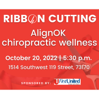 Re-Grand Opening & Ribbon Cutting - AlignOK chiropractic wellness