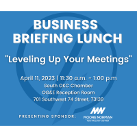 "Leveling Up Your Meetings" Business Briefing Lunch